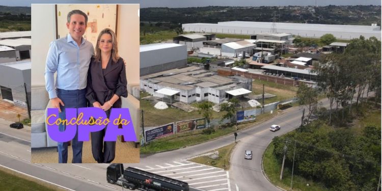 Ao lado de Hugo Motta, Prefeita Karla Pimentel garante compromisso para conclusão da UPA de Conde