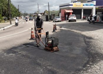 Prefeitura de João Pessoa leva serviços da operação tapa-buraco a 33 bairros nesta terça-feira