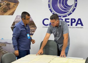 Deputado Sargento Neto faz visita técnica a reservatório da Cagepa em Campina Grande