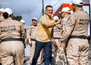 Sargento Neto mobiliza policiais militares pela derrubada do veto do governador nesta quarta-feira