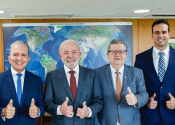 CHAPA PRONTA – Lucas Ribeiro encontra presidente Lula e reforça alinhamento com Governo Federal