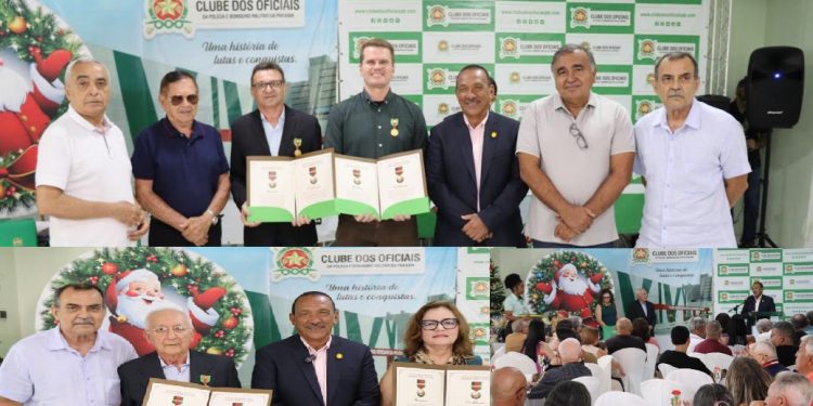 VEJA FOTOS- Prestigiado almoço de confraternização do Clube dos Oficiais homenageia civis e militares