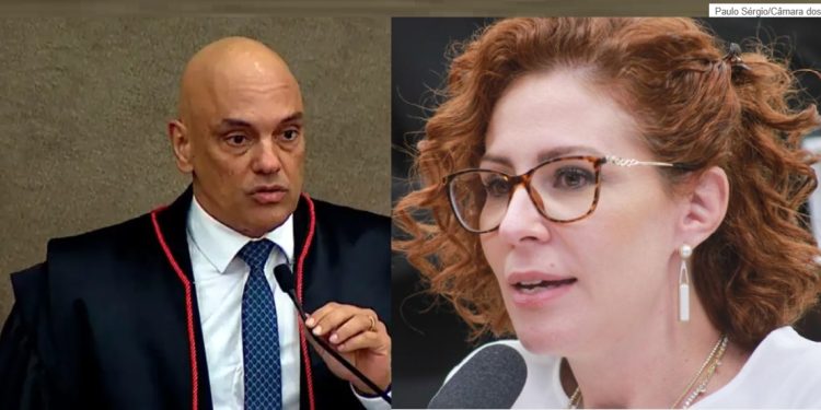 Moraes anula deliberação da Câmara que rejeitou cassação de Carla Zambelli e manda dar posse ao suplente