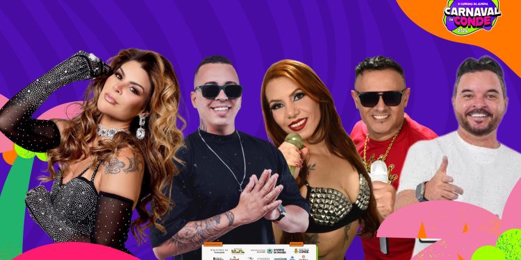 Carnaval de Conde segue nesta terça-feira com blocos no Corredor da Folia e atrações no palco principal