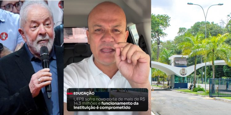 Governo corta R$ 14 milhões da UFPB e deputado Cabo Gilberto lamenta desrespeito de Lula com a Paraíba