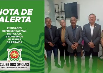 Entidades da PM e BM cobram do Governo diálogo sobre quebra da simetria salarial das forças de segurança