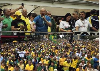 Convidado a discursar em Ato na Paulista, Cabo Gilberto prega união dos brasileiros para libertar país do PT