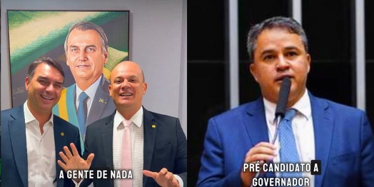 Cabo Gilberto e Flávio Bolsonaro gravam vídeo e convidam para evento com Efraim e Queiroga dia 22 na Paraíba