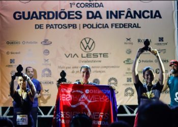 Corrida Guardiões da Infância realizada pela PF alia esporte, cidadania e consciência social em Patos