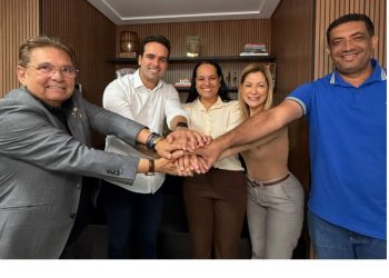 Prefeita de Capim, Carlyanne Borba, declara apoio a Lucas e reforça alinhamento político no Vale do Mamanguape