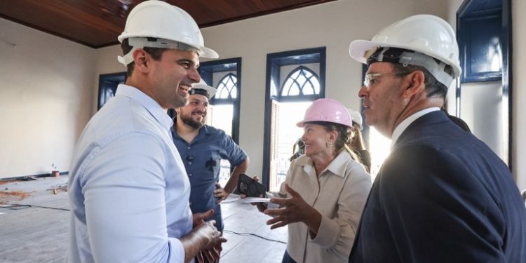 Lucas destaca ritmo acelerado das obras de revitalização de prédios históricos da Capital e anuncia inauguração do Museu da Justiça Eleitoral
