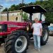 Segundo trator no Sertão: Luciano Cartaxo entrega mais um equipamento em Curralinho, zona rural de Sousa