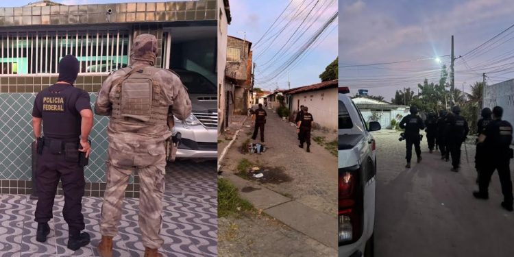 PF cumpre 34 mandados de prisão, 16 de busca e bloqueio de bens, de criminosos com atuação em Cabedelo