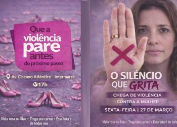 Caminhada “O Silêncio que Grita” mobiliza sociedade em Cabedelo em protesto a violência contra às mulheres