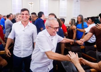 Diogo Cunha Lima é anunciado como vice na chapa com Cícero Lucena na disputa ao Governo do Estado