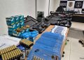 Operação da PC e Gaeco MPPB, utiliza 100 policiais, prende 10 pessoas e apreende 22 armas e 3.500 munições
