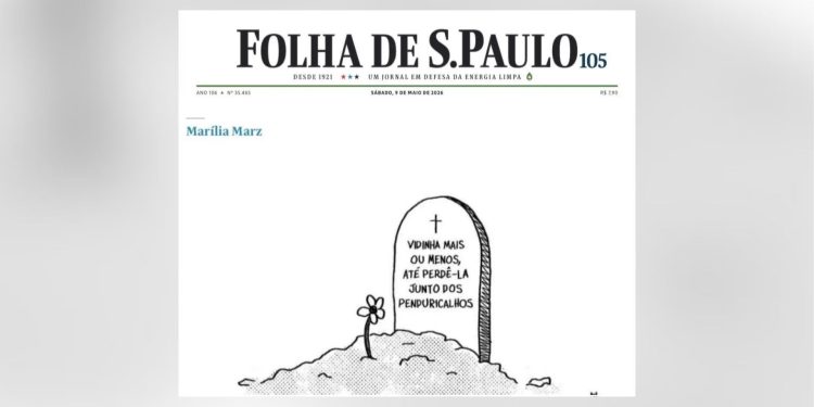 Nota do Conselho de Procuradores repudia charge da Folha de São Paulo em meio a morte de magistrada