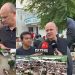 Cabo Gilberto, ao lado do prefeito Jackson, visita área atingida, prega união de todos, entrega cestas básicas e anuncia R$ 5 milhões em emendas para Santa Rita