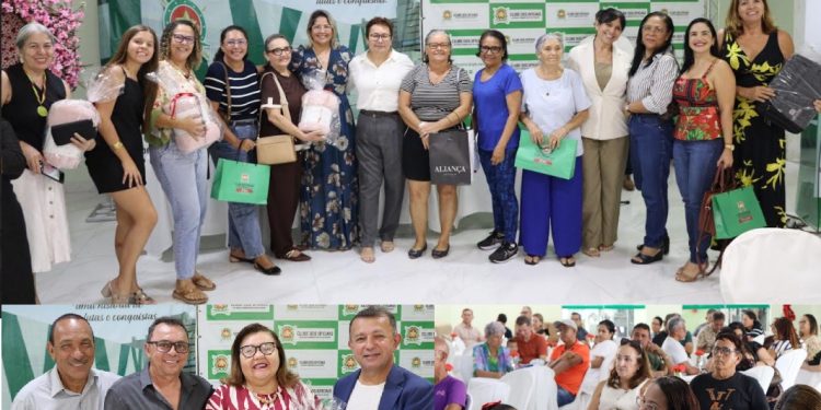Festa do Dia das Mães no Clube dos Oficiais com café da manhã, presentes, homenagens, carinho e afeto