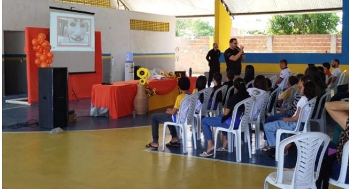 Polícia Federal realiza ações do programa de prevenção a abuso sexual de crianças em Areia de Baraúnas/PB