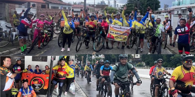 Pedal Solidário dos Amigos de Santos reúne ciclistas de diversas cidades e une esporte, união e solidariedade