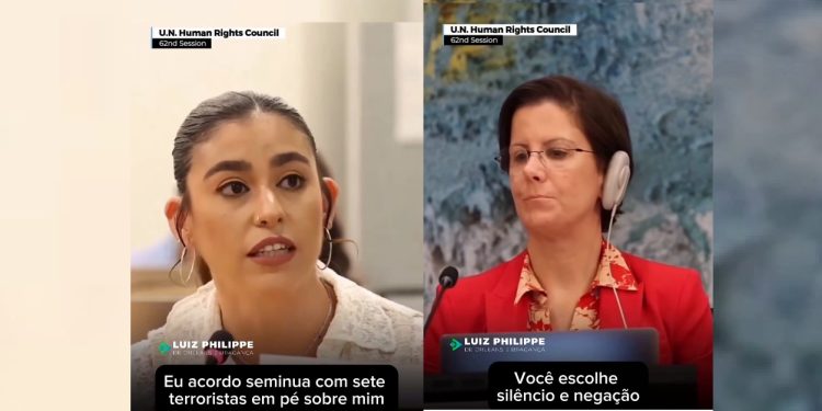 Vítima de estupro do Hamas confronta relatora da ONU, “E você, Relatora Especial, escolhe o silêncio e a negação”