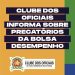 Clube dos Oficiais emite nota sobre adesão a acordo com Governo em precatório da ação da Bolsa Desempenho
