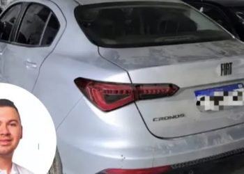 Em Bonito de Santa Fé (PB), carro supostamente clonado é apreendido pela polícia em poder de vereador