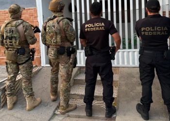 Operação da PF, PC e PM cumpre mandados em João Pessoa, Sousa, Aguiar e Brasilia/DF