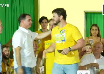 Bruno Cunha Lima discursa em convenção do PL e critica crise hídrica e aumento da violência e de impostos na Paraíba