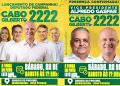 Cabo Gilberto lança campanha em Mangabeira, bairro onde mora, com presença de Alfredo Gaspar, Efraim, Queiroga e população