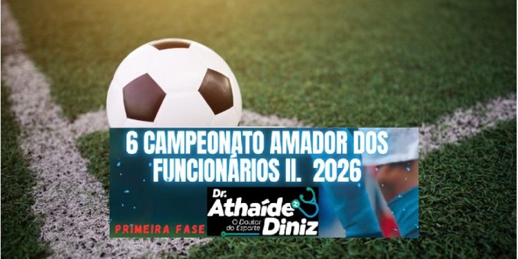 Campeonato do Funcionários II “Dr Athaíde Diniz” conta com 20 equipes que lutam por 8 vagas nas quartas-de-final