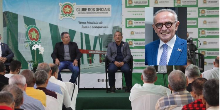 Após visita de Efraim, Clube dos Oficiais recebe Cícero Lucena para “Diálogo Sobre Segurança” com entidades da PM e BM