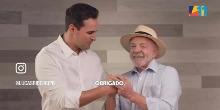 Em vídeo, Lula pede reeleição de Lucas e projeta novos avanços na Paraíba