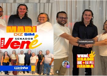 Prefeita de Mari, Lucinha, reforça apoio à reeleição do senador Veneziano, “Já demonstrou trabalho e compromisso”