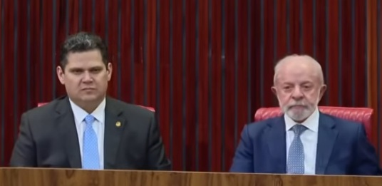 NA CNN : “Após afastamento, Lula e Alcolumbre se reúnem em encontro mediado pelo STF”