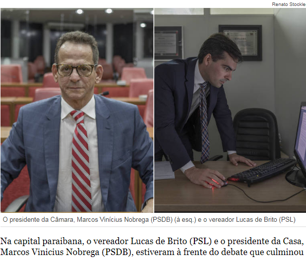 Iniciativa da Câmara de JP é destaque da Folha de São Paulo