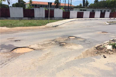 MPF apura irregularidades em obras de asfalto no acesso ao aeroporto Castro Pinto