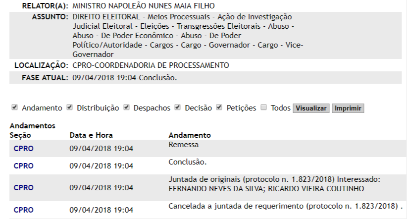 Aije da Pbprev está conclusa para julgamento no TSE. Veja, segundo parecer da PGR, como a Pbprev foi utilizada na campanha de 2014 na Paraíba