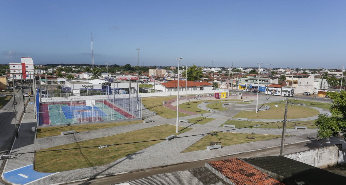 Prefeito Luciano Cartaxo entrega praça da Família, em Mangabeira, na próxima 2ª feira
