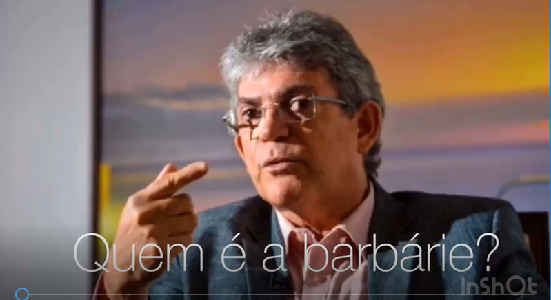 OUÇA : Ricardo Coutinho chama o presidenciável Jair Bolsonaro de barbárie