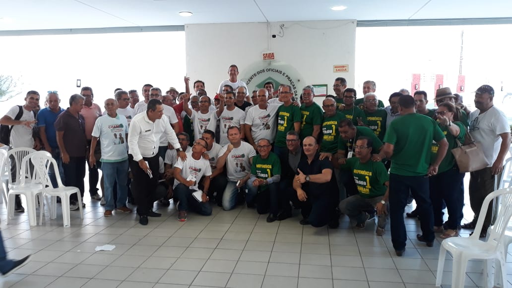 Cel Sobreira é reeleito na Caixa Beneficente e chapas adversárias se confraternizam ao final do pleito