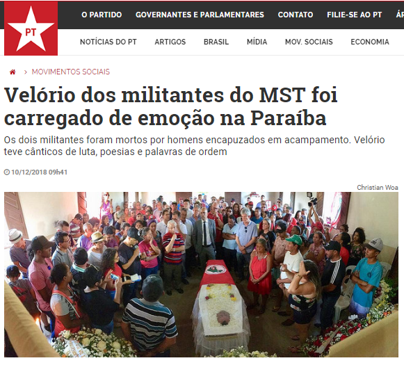 Após insinuações de Gleisi Hoffmann e Ricardo Coutinho sobre assassinatos de agricultores na Paraíba, Polícia diz que motivação foi extração de areia, “é um crime motivado por questões pessoais, econômicas”, diz delegada