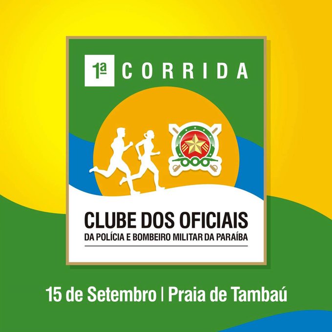 Clube dos Oficiais realiza 1ª Corrida COPM na praia de Tambaú na comemoração de 55 anos de fundação