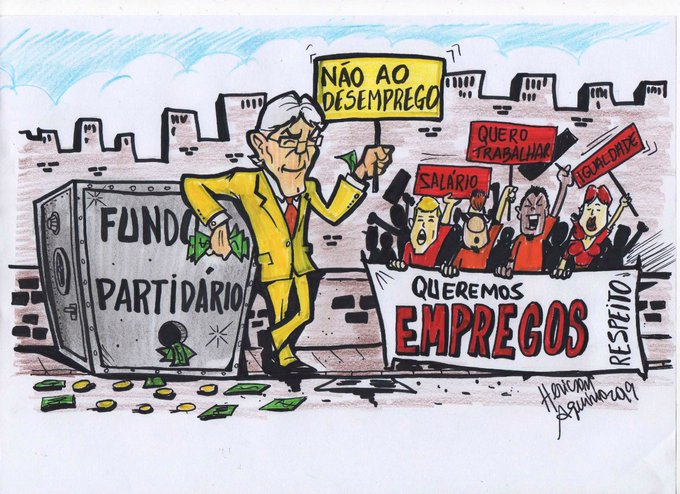 INCOERÊNCIA – Na rua socialista defende 13 milhões de desempregados, no banco engorda conta com salário de marajá pago por seus próprios partidos