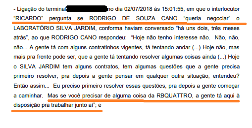 Interceptação autorizada pela Justiça flagra um tal de “Ricardo” querendo comprar Laboratório que recebeu R$ 3,6 milhões da Cruz Vermelha, de empresário preso na Operação Calvário