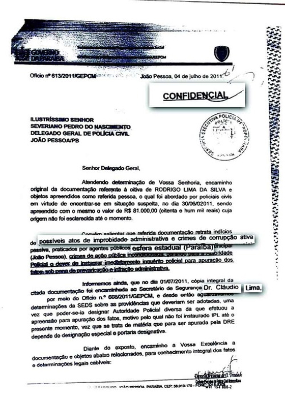 Gaeco indica 8 delegados da Polícia Civil da Paraíba como testemunhas no caso do Propinoduto