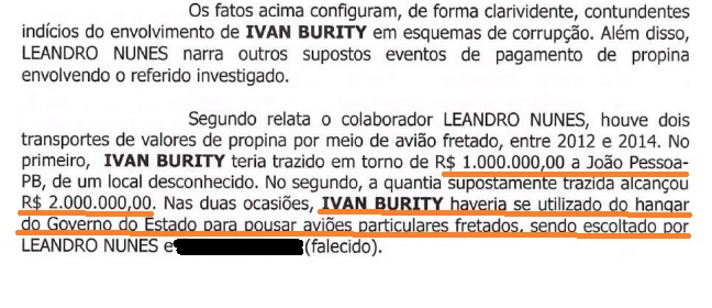 BOMBA ! Hangar do Governo da Paraíba no aeroporto Castro Pinto foi utilizado para que Ivan Burity trouxesse R$ 3 milhões de propina em avião particular, revela Operação Calvário