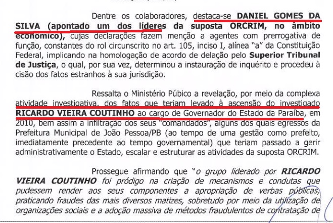 Controlador da Cruz Vermelha, Daniel Gomes, fez delação e revelou detalhes do esquema da organização criminosa na Paraíba