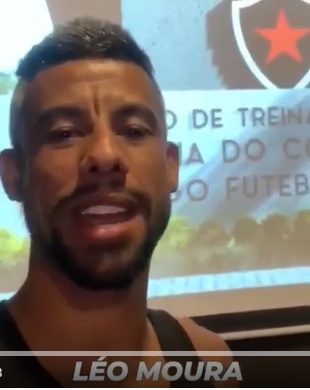 VEJA VÍDEO – Léo Moura, ex-Flamengo e Grêmio, agora no Botafogo-PB, torcedor do Belo só depende de você